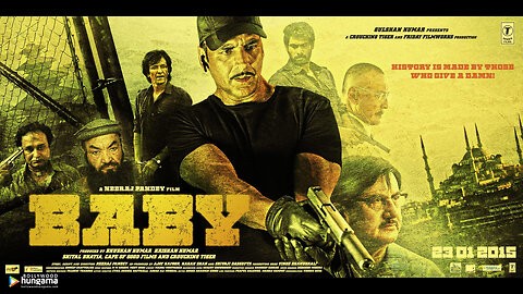 Baby | 2015 | Akshay Kumar, Taapsee Pannu, Kay Kay Menon, Anupam Kher | Hindi