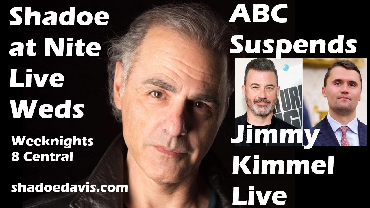 Sept. 17th/2025- ABC Suspends Jimmy Kimmel Live Over Charlie Kirk Comments