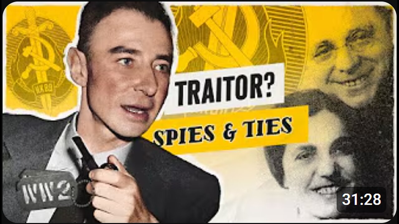 "Oppenheimer a Soviet SPY?! 🕵️‍♂️🔴 The Real Story Behind the Allegations"