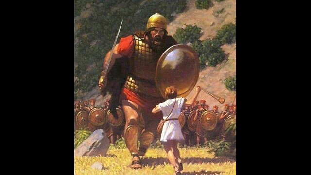 David and Goliath (Animal version)