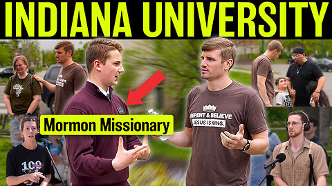 Confronting Mormon Missionaries on College Campus | IU Recap