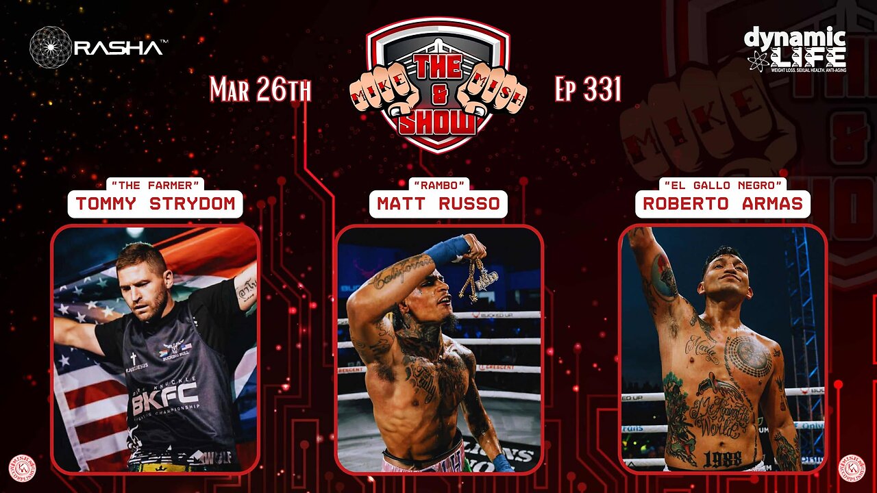 The Mike & Mish Show ep 331: Tommy Strydom, Matt Russo, & Roberto Armas