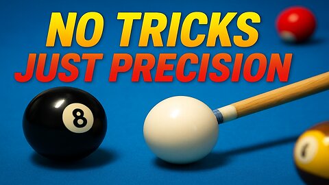 No Tricks, Just Precision | 8Ball Pool Gameplay 🎱