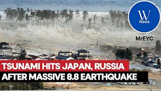Tsunami Hits Japan And Islands In Russia After 8.8-magnitude Earthquake Off Russia