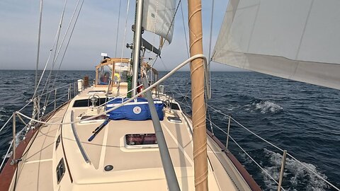 Sailing from Washington Island to Beaver Island in June '25