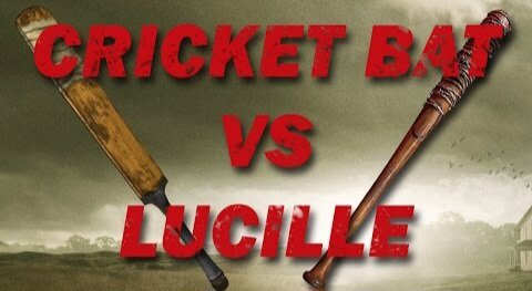 Zombie Weapons: Cricket Bat vs Lucille - Shaun of the Dead vs Walking Dead
