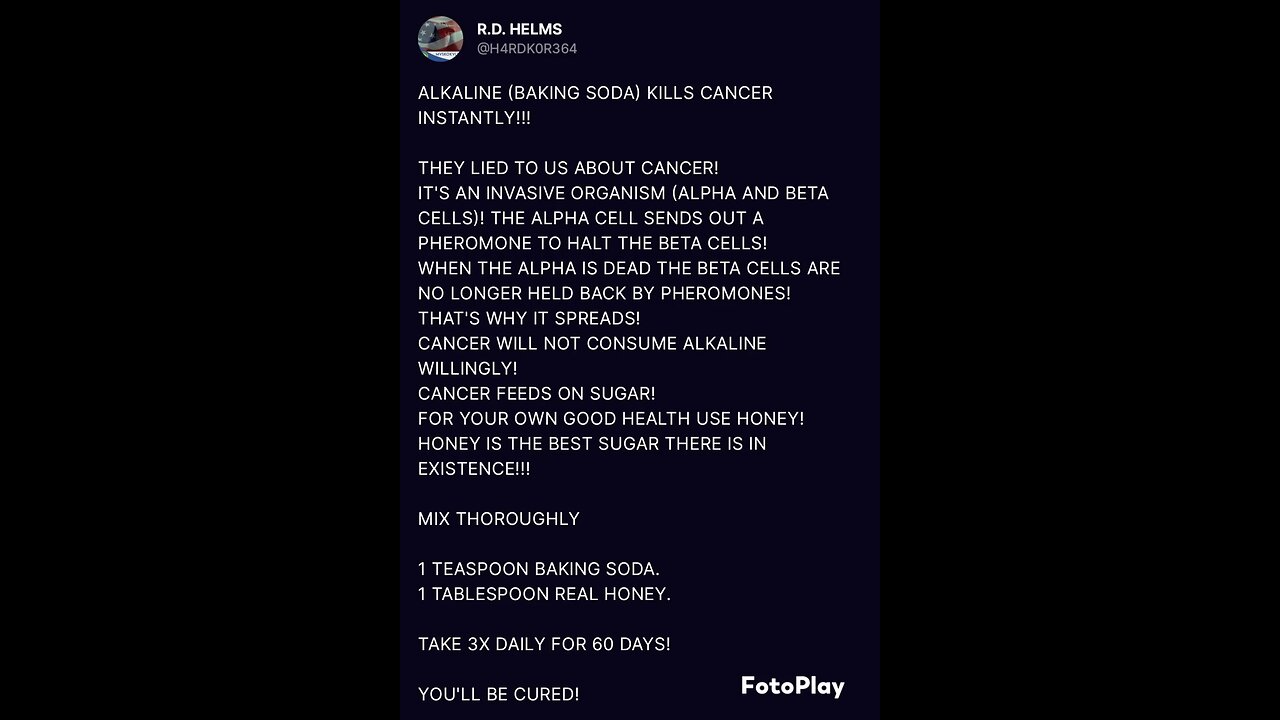 🇺🇸⚖️🇺🇸🗽🇺🇸🔒🇺🇸 CURE CANCER NATURALLY!!!