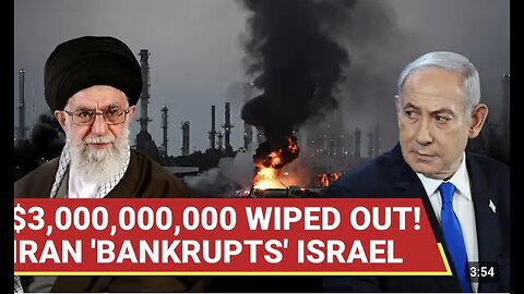 Israel LOSES $3,000,000,000 In Iranian Attack On Haifa Oil Refinery; Big Jolt To Israeli Economy