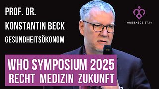 WHO Symposium 2025 in Winterthur --- Prof. Dr. Konstantin Beck