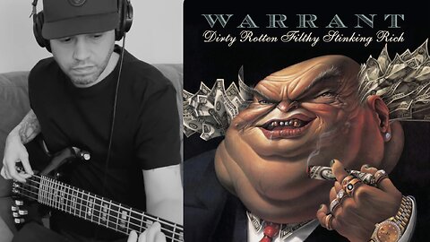 BASS COVER | Warrant | Sometimes She Cries |