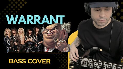 BASS COVER | Warrant | Sometimes She Cries |