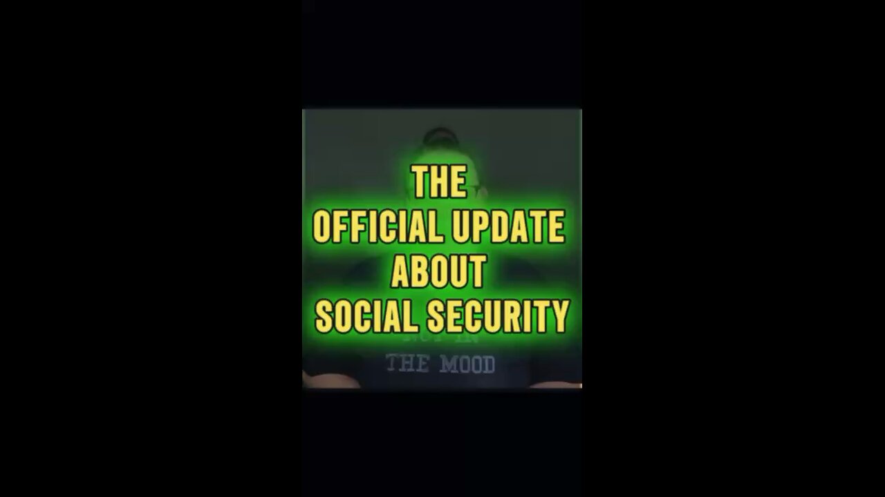 Official Update About Social Security 😳