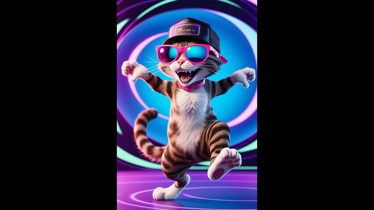 The Funniest Dancing Cat You'll See Today! | Street Cat Vibes