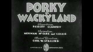 Looney Tunes - Porky in Wackyland (1938, animated short)