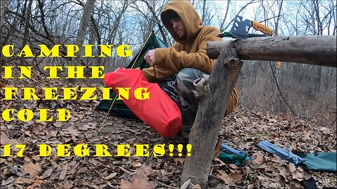 Camping In The Freezing Cold (Sugar Creek)