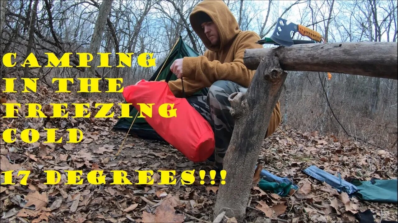 Camping In The Freezing Cold (Sugar Creek)