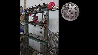 H Frame Press Modifications and Organization Part 2