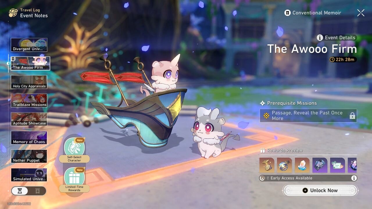 The Awooo Firm Event - Honkai: Star Rail - Version 3.1
