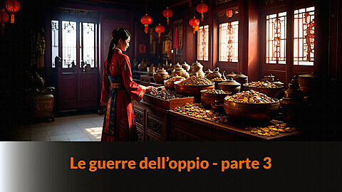“LE GUERRE DELL'OPPIO” - Parte 3 – MAZZONI NEWS #324 =Come funziona il denaro che distrugge gli imperi=