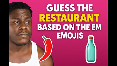 Can You Guess the Fast Food Just From Emojis?