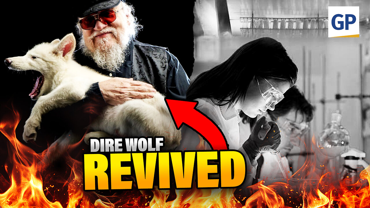 EXTINCT No More: Dire Wolf REVIVED After 12,500 Years! | Elijah Schaffer