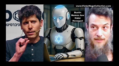 Jew Hater Honeypot Dustin Nemos Admits Artificial Intelligence Is Jewish Yet He Uses AI All The Time