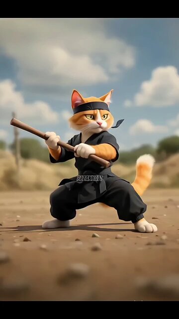 A few examples of stances using sticks