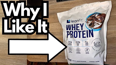 Whey Protein from Leanfit - My Go-to Protein Powder