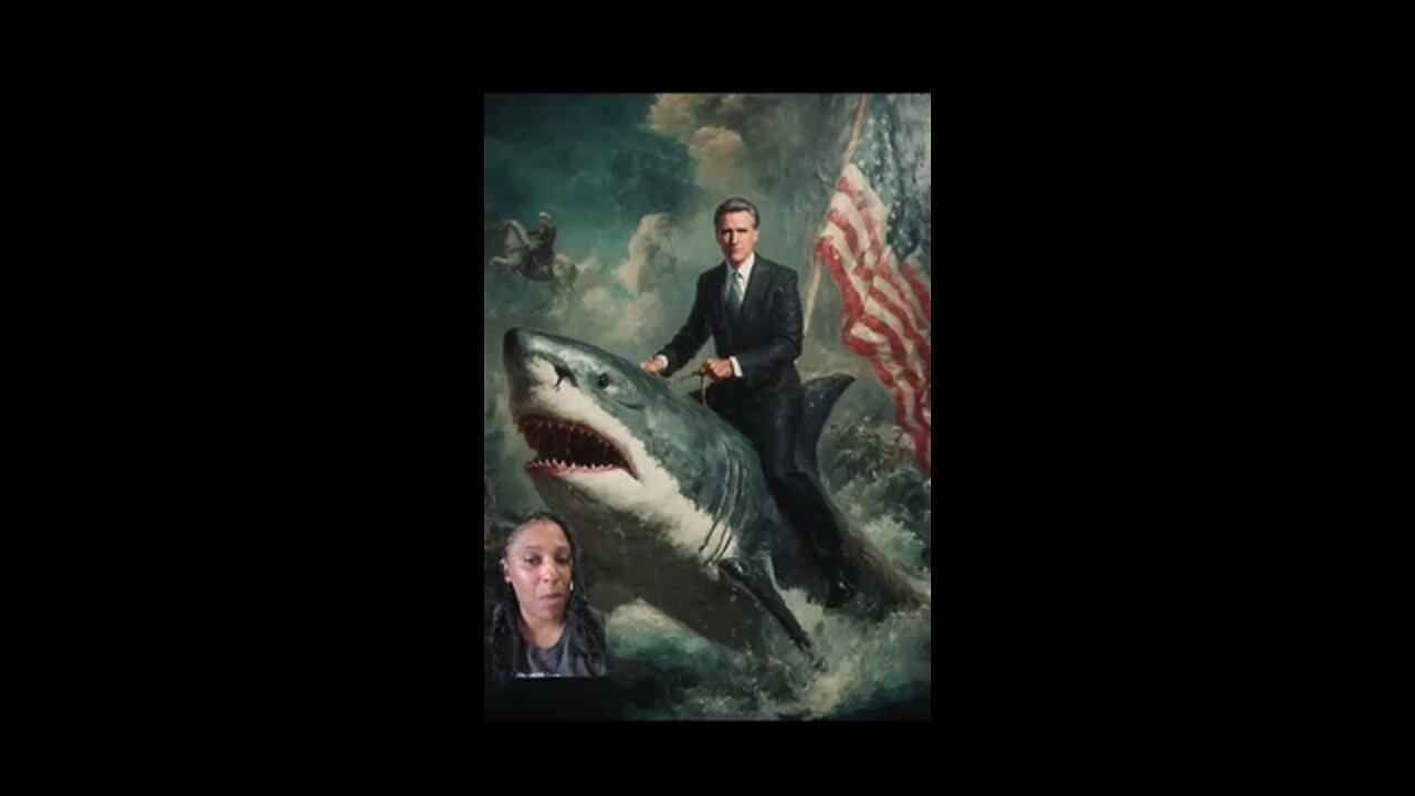 GAVIN CHRISTOPHER NEWSOM IS MOCKING DONNIE J (tiny hands)