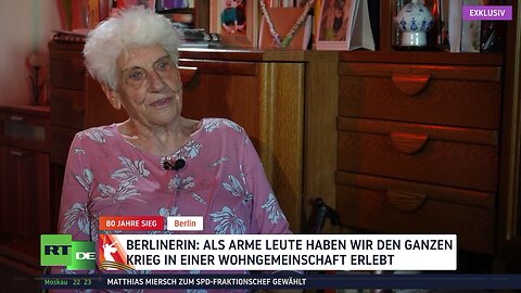 Als die Rote Armee kam: Zeitzeugin Rose-Marie Heyer schildert Kriegsende in Berlin