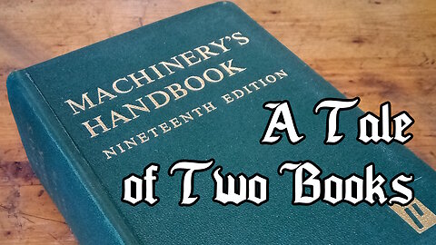 Machinery's Handbook vs American Machinists' Handbook - History & Lore