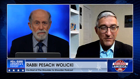 With Rabbi Pesach Wolicki