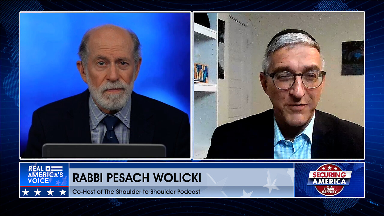 With Rabbi Pesach Wolicki