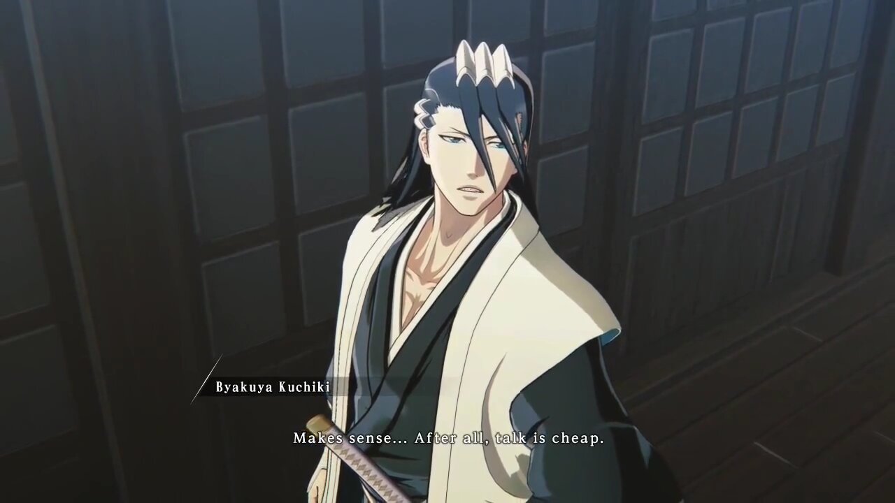 byakuya kuchiki all dialogue/cutscenes/secret story BLEACH Rebirth of Souls
