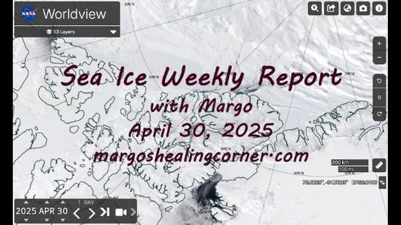 Sea Ice Weekly Report with Margo (Apr. 30, 2025)