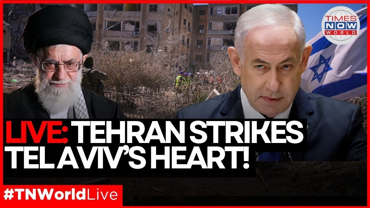 LIVE NEWS | Iran Unleashes ‘True Promise 3’—Tel Aviv Bombed, Chaos at Hospital & Stock Market