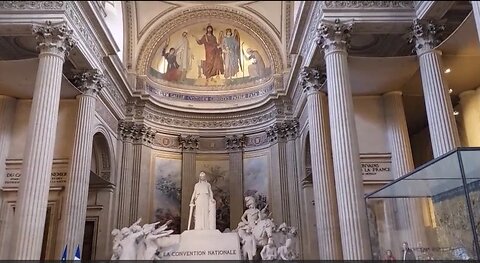 Billy Shows you a 360 Degree View inside the Pantheon, Paris, France