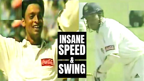 Shoaib Akhtar's Insane Fast Spell at Kolkata 8 Wickets With Best Reverse Swing Bowling | Pak vs Ind