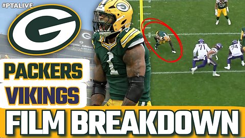 Packers Total Access LIVE! Packers vs Vikings Film BREAKDOWN!