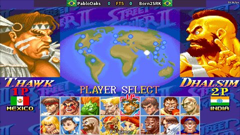 街霸2X PabloOaks VS Born2SRK 2025-7-15 FT5