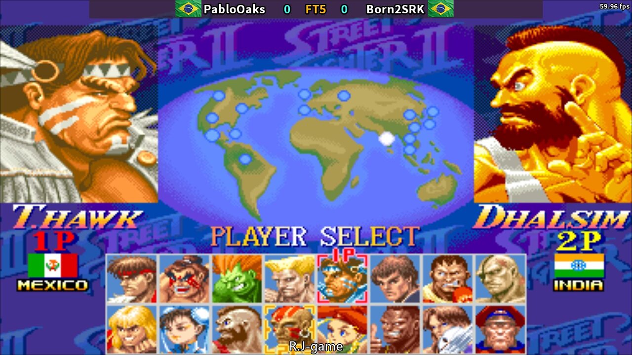 街霸2X PabloOaks VS Born2SRK 2025-7-15 FT5