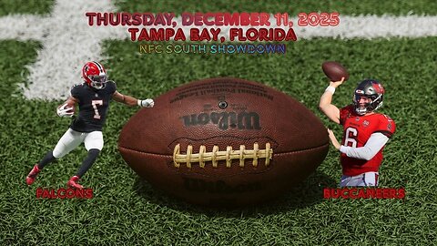 Atlanta Falcons @ Tampa Bay Buccaneers, Week 15, Diggin' Deeper Into the NFL