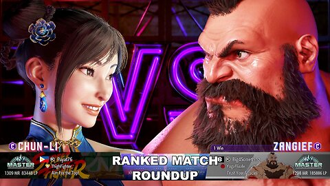 Kuya Kalbo SF6 Ranked Match Roundup. Chun Li Master Rank [Hori Fight Stick]