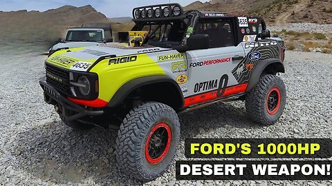 We Drove a 1,000-HP Bronco Beast & a King of Hammers Champion!