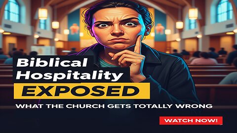 Biblical Hospitality EXPOSED: What the Church Gets Wrong About Sin, Borders, and Repentance