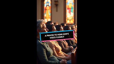 A Prayer to Hear God’s Voice Clearly
