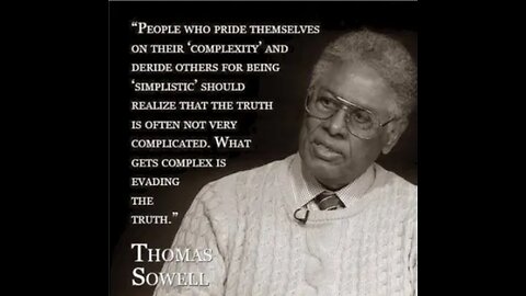 Thomas Sowell EXPOSES Governor Newsom A FRAUD and TRAITOR