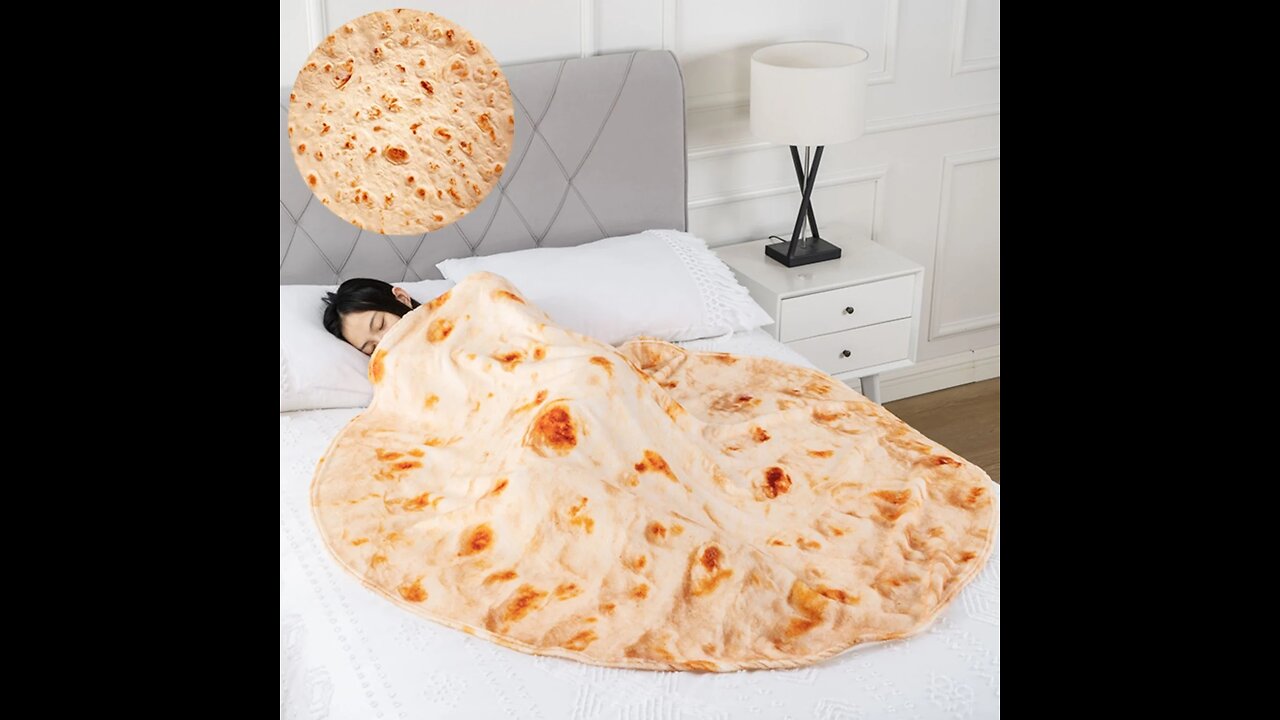 Cool Food Style Blanket, with Ultra-soft Material & Unique Design