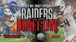 Raiders LIVE Draft Special 2025: Full Coverage, Picks & Analysis!