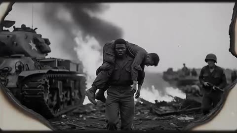 British Officers were Stunned when Black Troops didn't leave the wounded Soldiers behind.